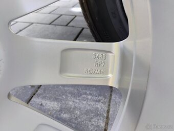 Alu kola RONAL 5x112, 6,5Jx17, ET41, perfektní stav. - 7