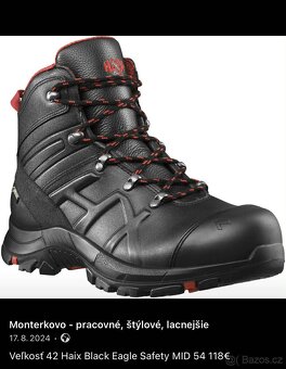 Pracovní boty, velikost 42, MIX - 7