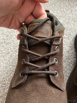 Nové pánské kožené podzimní/zimní boty Baťa - č. 42 - 7