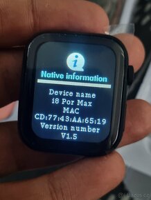 Chytré hodinky i8 Pro Max s dotykovou obrazovkou Bluetooth s - 7