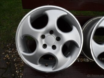 Alu kola 5x100 15 X 6 1/2 JJ ET 35,Střed 57,1 VW,Seat,Škoda, - 7