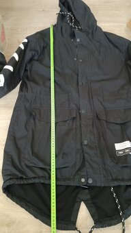 Pánský plátěný kabát/lehká parka Croop vel. L - 7