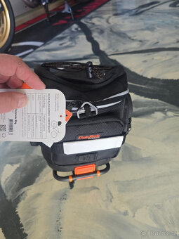 Set IBERA nosič IB-RA 6 + brašna IB-BA 12 - clip on systém - 7