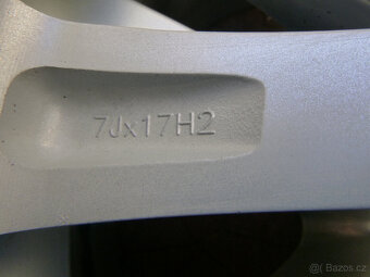 Alu sada disky - originál Fiat 5x110 7Jx17 ET36 - 735446176 - 7