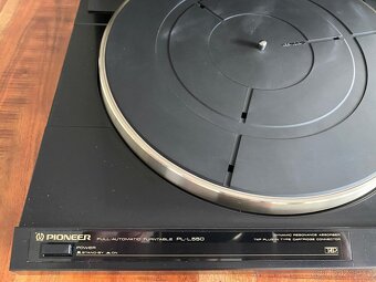 PIONEER PL-L550 Tangencial gramofon /Japan 1989/ TOP STAV - 7