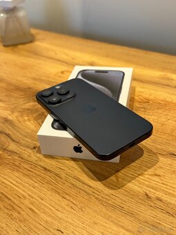 iPhone 15 Pro 128 GB Blue Titan V TOP stavu 87% - 7