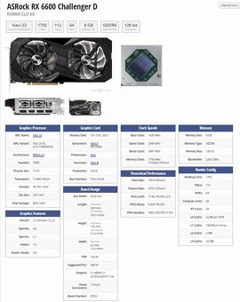 RX 6600 8GB Asrock Challenger D - 7