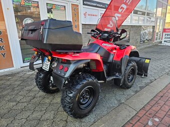 Suzuki KingQuad 750 Axi, kryt podvozku,kufr, plexi,DPH - 7
