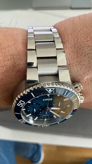 Potápěčské hodinky Oris Aquis Blue Whale Chronograph Limited - 7