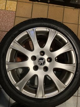 Alu kola Škoda R17 5X112 LETNÍ PNEU 225/45 R17 SPUTNIK - 7
