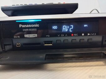 Panasonic DMR-BS850, Blu-ray recorder+HDD 500G+HDMI+satelit+ - 7