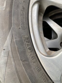 Alu kola 15” 5x100 a celoroční pneu 195/65/R15 - 7