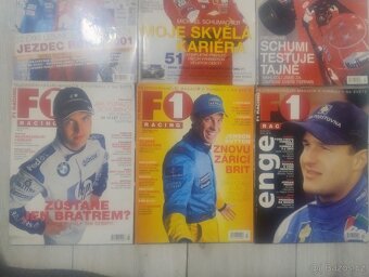 F1 racing časopis ročníky 2001,2002 - 7