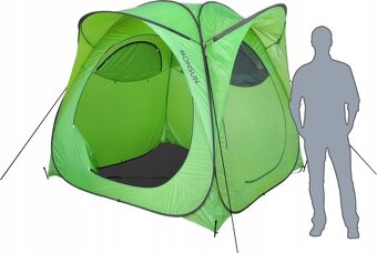 Turistický stan Monsun s odnímatelnou podlahou - 7