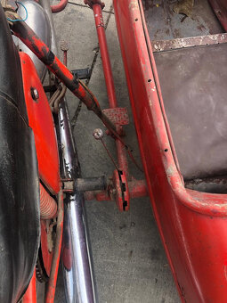 Jawa 350 sajdka sidecar s TP postranny vozik - 7