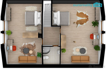 Prodej, stavební pozemek 1248 m2, Okrouhlá, Jesenice - 7