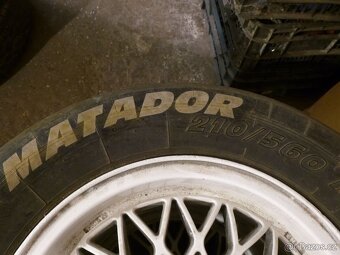 Kola Exip 6x13 + závodní pneu Avon/Matador - 7