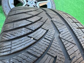 Originál alu kola Mercedes 5x112 R18 C class zima - 7
