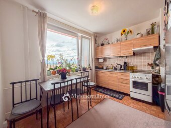 Prodej panelový byt 1+1 se zděným jádrem, 40 m2 - Znojmo, ul - 7