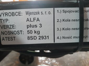 NOSIČ WJENZEK NA TAŽNÉ ZAŘÍZENÍ NA 3 KOLA - 7