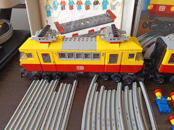 LEGO Train 7740 Inter-City Pass. Train +návod +box - 7