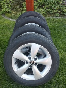 Litá kola 15 originál Škoda Rapid - 7