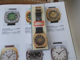 funkcni nove nenosene komplet hodinky prim rok 1965 kostka - 7