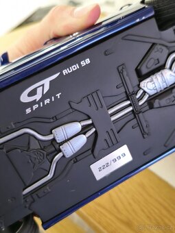 Audi S8 Blue 1:18 GT Spirit - 7