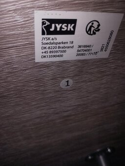 Jídelní stůl a 4 židle JYSK - 7