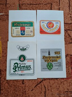 Retro pivní etikety 90. léta - 7