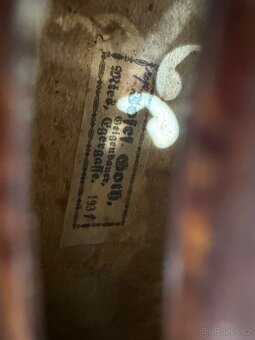 Prodam housle Josef Roth 1931 - 7