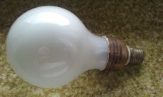 Retro ruční vrtačka Metalis, obří funkční žárovka 500W - 7