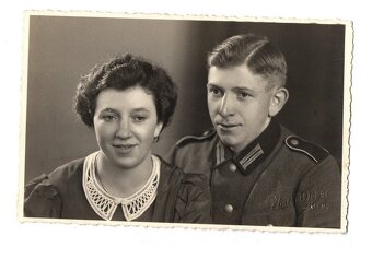 Fotografie vojáků Wehrmacht / Luftwaffe originál WH LW - 7