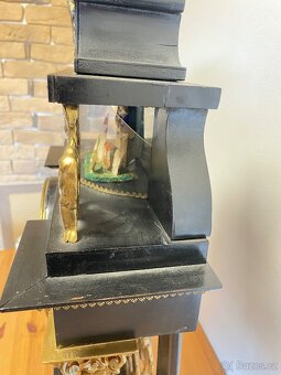 Velké hodiny Biedermeier - 7