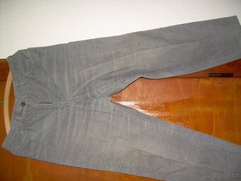 dámské manšestrové kalhoty vel.S, L - 7