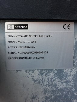 Vyvažovačka kol Starline - 7