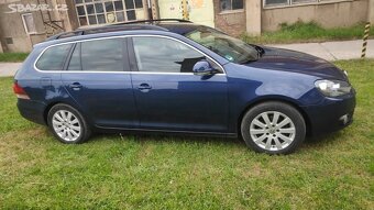 VW Golf 6 combi 1,6 TDi 77kw úsporné auto - 7