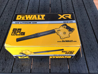 DCV100 DeWALT 18VOLT Aku průmyslový fukar, Bez baterie a nab - 7
