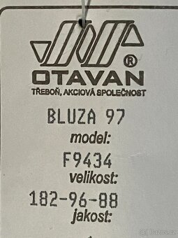 Vojenská modrá uniforma. - 7