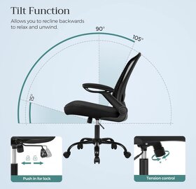 Nové ergonomické kancelářské křeslo - 7