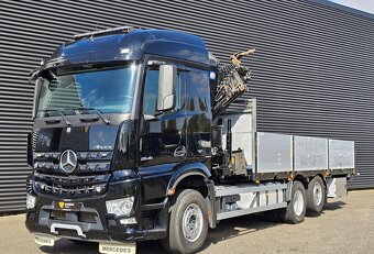MB Arocs 2545 - 6x2 – Valník + HR-HMF 3220 K8 – EURO 6 - 7
