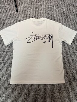 tricko stussy basic tee white - 7