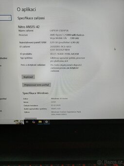 Herní notebook Acer Nitro 5 - 7