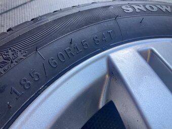 Alu kola IBIZA / FABIA / POLO 5x100 zimní TOMKET185/60R15 - 7