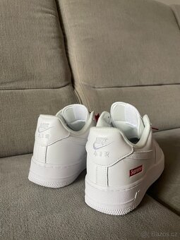 Nike Air Force 1 Low Supreme White - 7