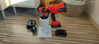Aku stříkací pistole,pro baterie Makita 18V,2xAku+nabíječka. - 7