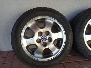 ALU disky kola ráfky TOYOTA R16 5x114,3 | zimní pneu - 7