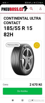 LETNÍ PNEU 185/55/15 - 7