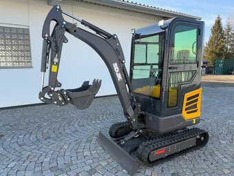 MINIBAGR JKW - 20 CAB, motor KUBOTA, nový stroj - 7