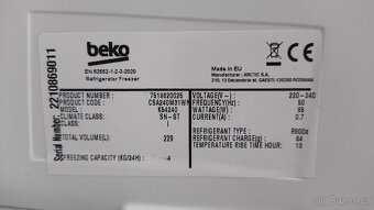 Lednice Beko K54240 - 7